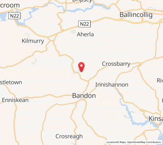 Map of Castlenalact, MunsterMunster