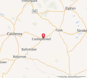 Map of Castleplunket, ConnaughtConnaught
