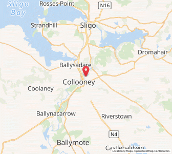 Map of Castletown, ConnaughtConnaught