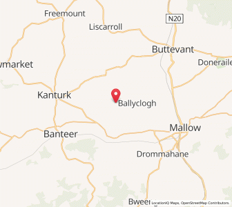 Map of Cecilstown, MunsterMunster