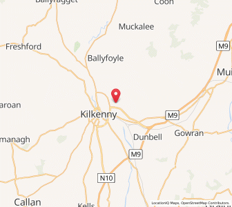 Map of Cellarstown, LeinsterLeinster