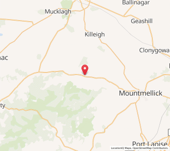Map of Clarahill, LeinsterLeinster