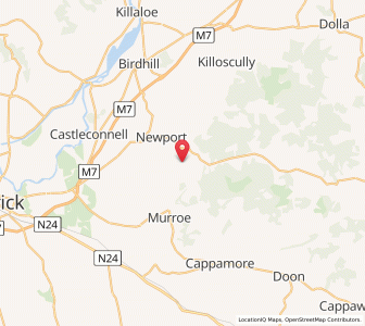 Map of Clare Bridge, MunsterMunster