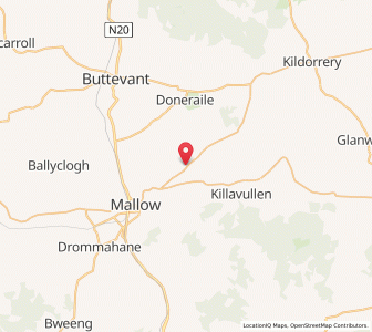 Map of Clashnabrock, MunsterMunster