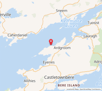Map of Cleanderry, MunsterMunster