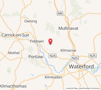 Map of Clogga, LeinsterLeinster