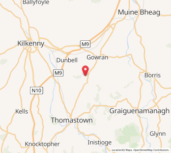 Map of Cloghala Cross Roads, LeinsterLeinster