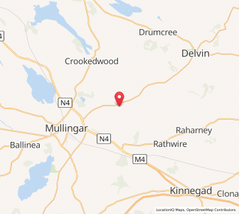 Map of Cloghan, LeinsterLeinster