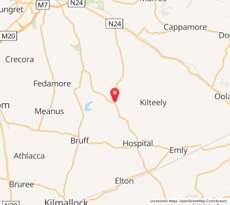 Map of Cloghansoun Bridge, MunsterMunster