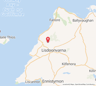 Map of Cloghaun, MunsterMunster