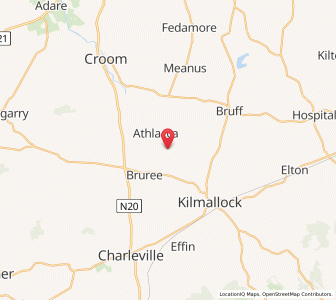 Map of Clogher Bridge, MunsterMunster