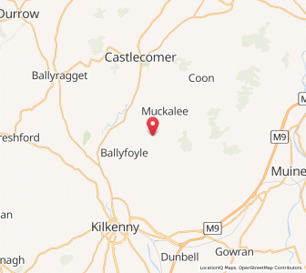 Map of Cloghpook, LeinsterLeinster