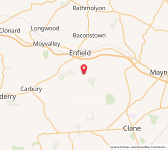 Map of Clonagh, LeinsterLeinster