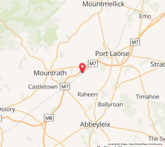 Map of Cloncourse Bridge, LeinsterLeinster