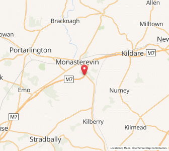 Map of Clonegath Cross Roads, LeinsterLeinster