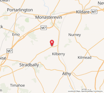 Map of Cloney, LeinsterLeinster