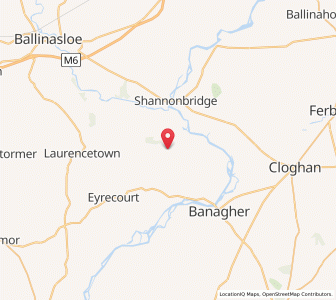 Map of Clonfert, ConnaughtConnaught