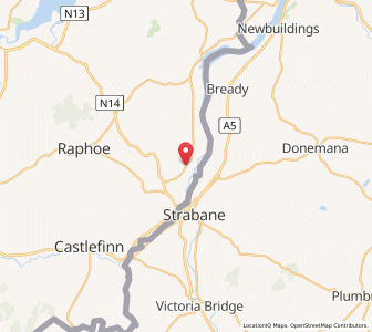 Map of Clonleigh, UlsterUlster