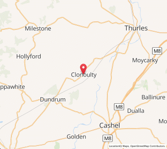 Map of Clonoulty, MunsterMunster