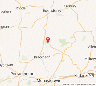 Map of Clonroosk, LeinsterLeinster