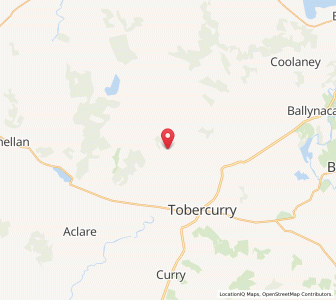 Map of Cloonacool, ConnaughtConnaught