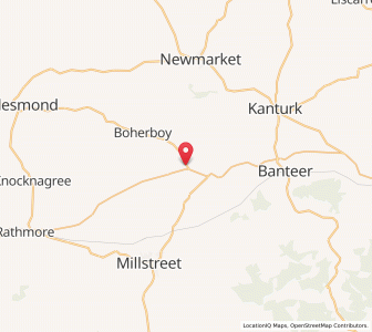 Map of Cloonbannin, MunsterMunster