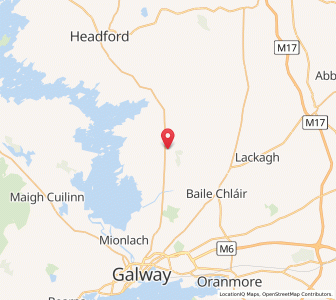 Map of Cloonboo, ConnaughtConnaught