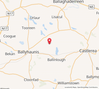 Map of Clooncan, ConnaughtConnaught