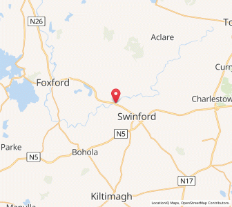 Map of Cloongullaun, ConnaughtConnaught