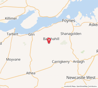 Map of Cloonlahard Bridge, MunsterMunster