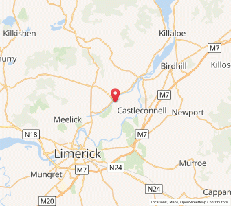 Map of Cloonlara, MunsterMunster