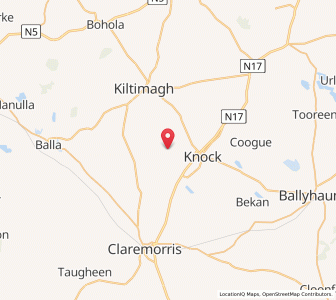 Map of Cloonlavis, ConnaughtConnaught