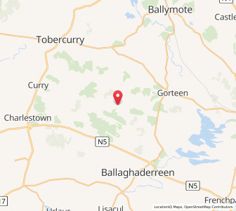 Map of Cloontia, ConnaughtConnaught