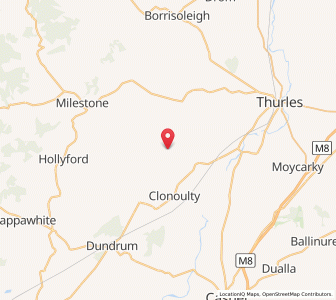 Map of Cloonyross Cross Roads, MunsterMunster