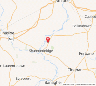 Map of Clortrane, LeinsterLeinster