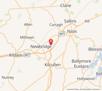 Map of Clownings, LeinsterLeinster