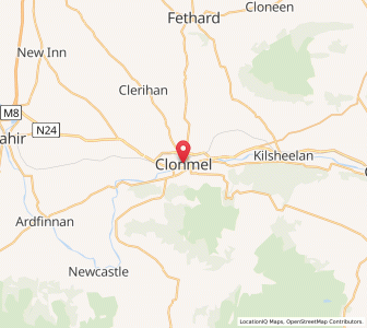 Map of Cluain Meala, MunsterMunster