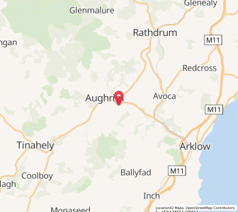 Map of Coats Bridge, LeinsterLeinster