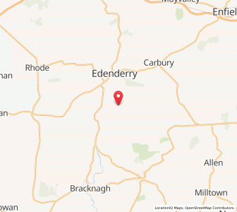 Map of Codd, LeinsterLeinster