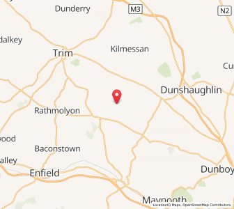 Map of Collegeland, LeinsterLeinster