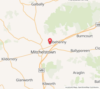Map of Collyregan, MunsterMunster