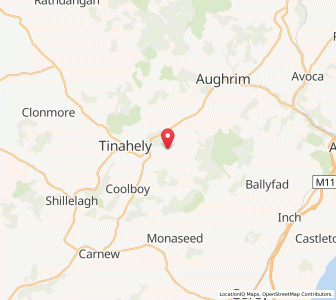 Map of Coolalug Bridge, LeinsterLeinster