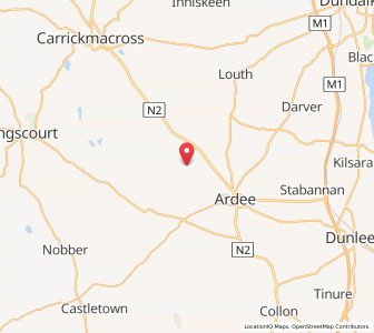 Map of Coolamoney, Leinster