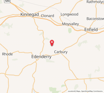 Map of Coolayna Haggard, LeinsterLeinster