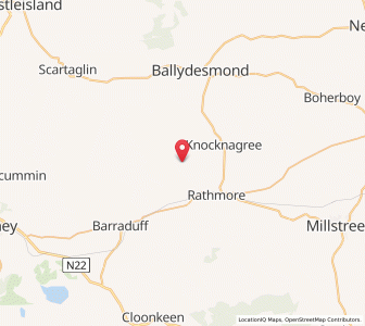 Map of Coom, MunsterMunster