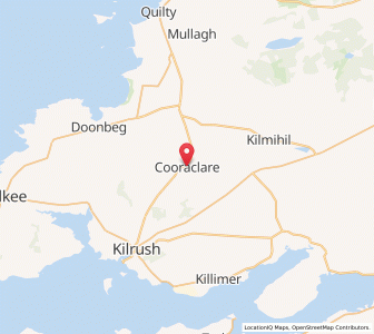 Map of Cooraclare, MunsterMunster