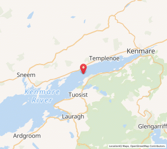 Map of Coornagillagh, MunsterMunster