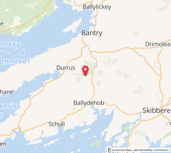 Map of Coosane, MunsterMunster
