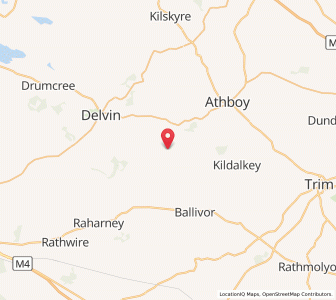 Map of Copperalley, Leinster