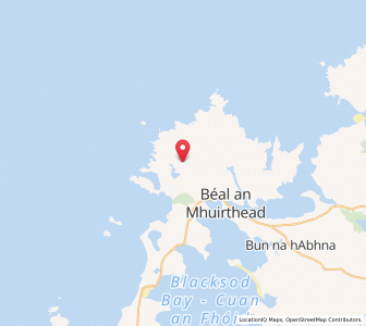 Map of Corclogh, ConnaughtConnaught